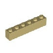 BRICK 1X6 - Design ID: 3009